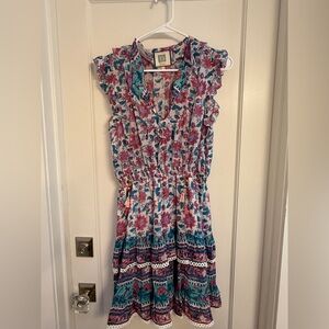 Floral Ruffle Dress